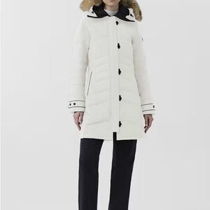 Canada Goose White Puffer Jacket